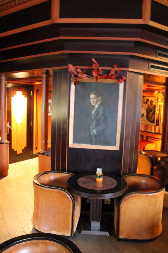 Le bar Art Déco de l’Hôtel du Parc. Photos Philippe SAUTER